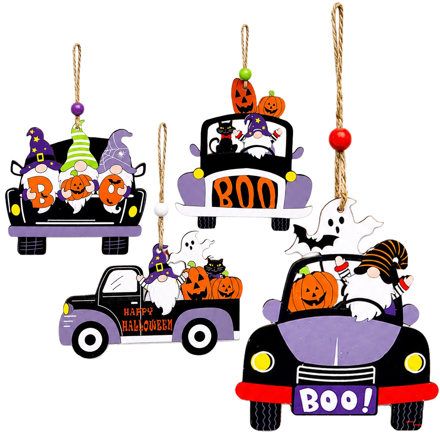 3-2816 Στολίδι Ξύλινο Halloween 11x7cm Carnavalista 232836 - Image 1