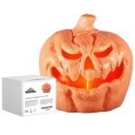 Κολοκύθα με Περιστρεφόμενη LED Ball 23x22x18cm Carnavalista 232868