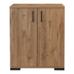 Ντουλάπι Yven pakoworld oak μελαμίνης 65x32x83εκ - Image 3