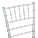 Καρέκλα Tiffany pakoworld με μαξιλάρι διάφανο pc 38x38.5x88εκ - Image 5