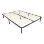 Κρεβάτι-υπόστρωμα Amaso pakoworld μεταλλικό μαύρο 160x200x28εκ - Image 2