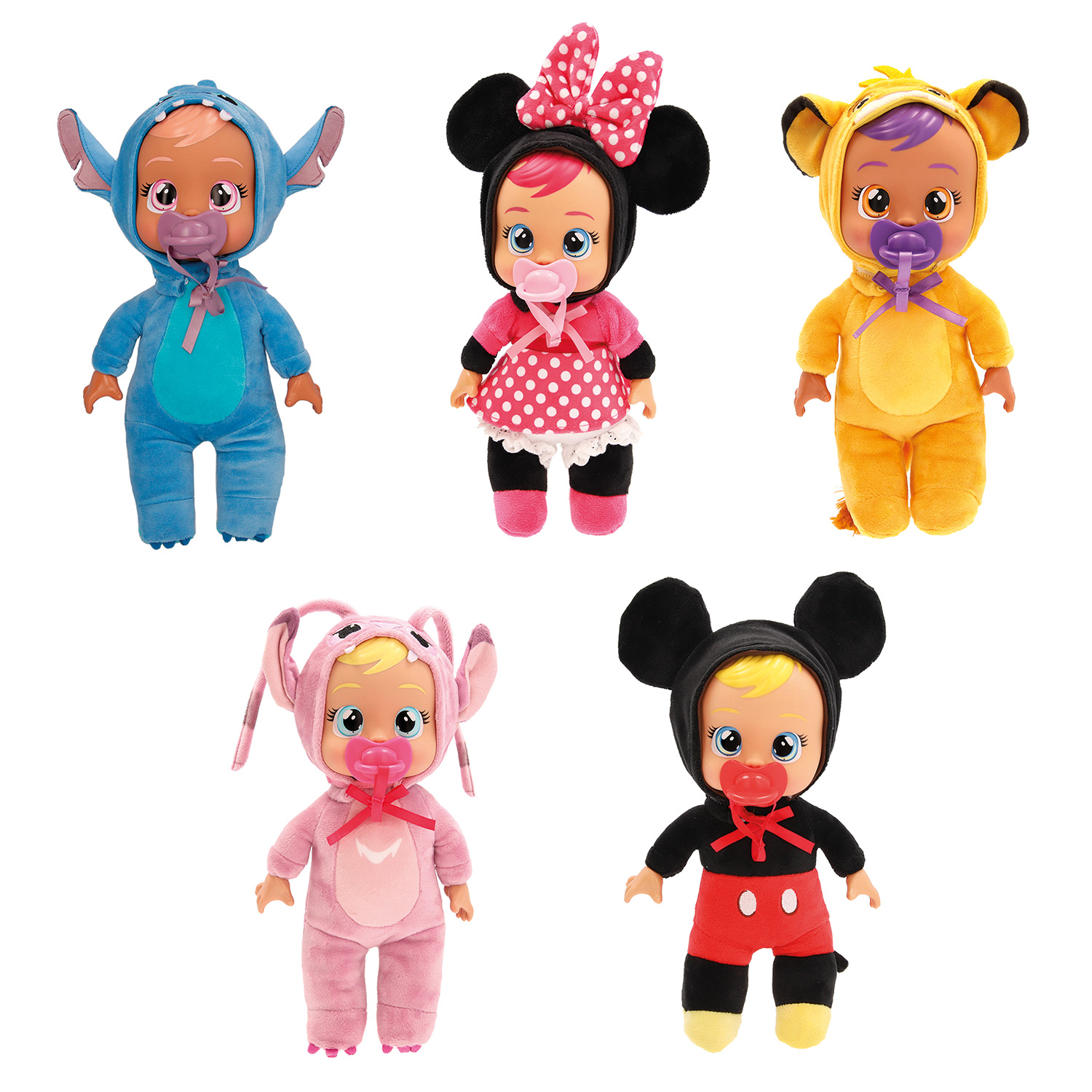 Cry Babies Tiny Cuddles Disney Διαδραστική Κούκλα Κλαίει Με Αληθινά Δάκρυα