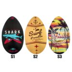 Σανίδα Ξύλινη Surf Skimboard 76x45cm SummerTiempo 622163
