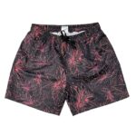 Μαγιό Ανδρικό Polyester Μαύρο Κόκκινο  SummerTiempo 622975