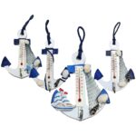Άγκυρα με Θερμόμετρο Κρεμάστρα 12x10cm SummerTiempo 623124