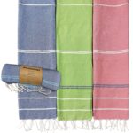 Πετσέτα Θαλάσσης Pestemal Λεπτές Ρίγες ~280g 90x180cm SummerTiempo 623389