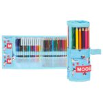 Κασετίνα Βαρελάκι Γεμάτη 27τεμ Moos "rollers" 20x7cm JustNote 703168