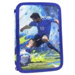 Κασετίνα Γεμάτη Football 2 Φερμουάρ 20x13x3cm JustNote 703172
