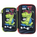 Κασετίνα 3d Μεγάλη Δεινόσαυρος με Skate 23x13x4,5cm JustNote 703216