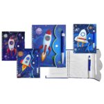 Σημειωματάριο με Στυλό Διάστημα 18x15cm JustNote 703387