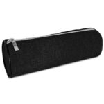 Κασετίνα Βαρελάκι Μαύρη 22x8cm JustNote 703463