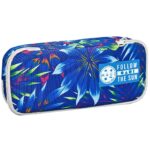 Κασετίνα Βαρελάκι Οβαλ Maui Ferns 23x10x6cm Gim 339-03141