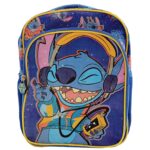 Τσάντα Πλάτης  Νηπίου Stitch με Μπροστινή Τσέπη 29cm Stitch