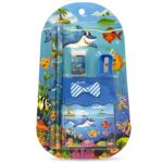 Σχολικό σετ Ψαράκια 23x14cm JustNote 703585