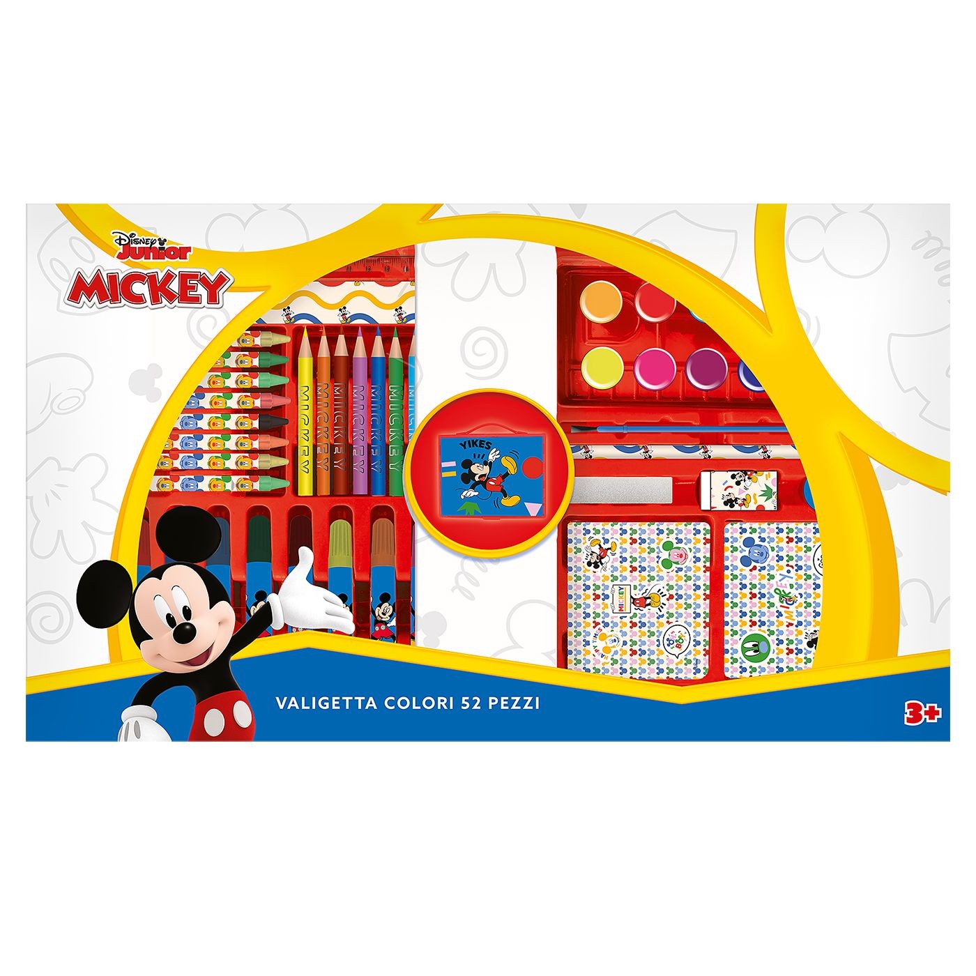50-3605 Σετ Ζωγραφικής 52τεμ. Mickey 45x26x3cm Disney - Image 1