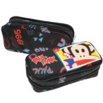 Κασετίνα Βαρελάκι Οβαλ Paul Frank Graffiti 23x10x6cm Gim 346-85141