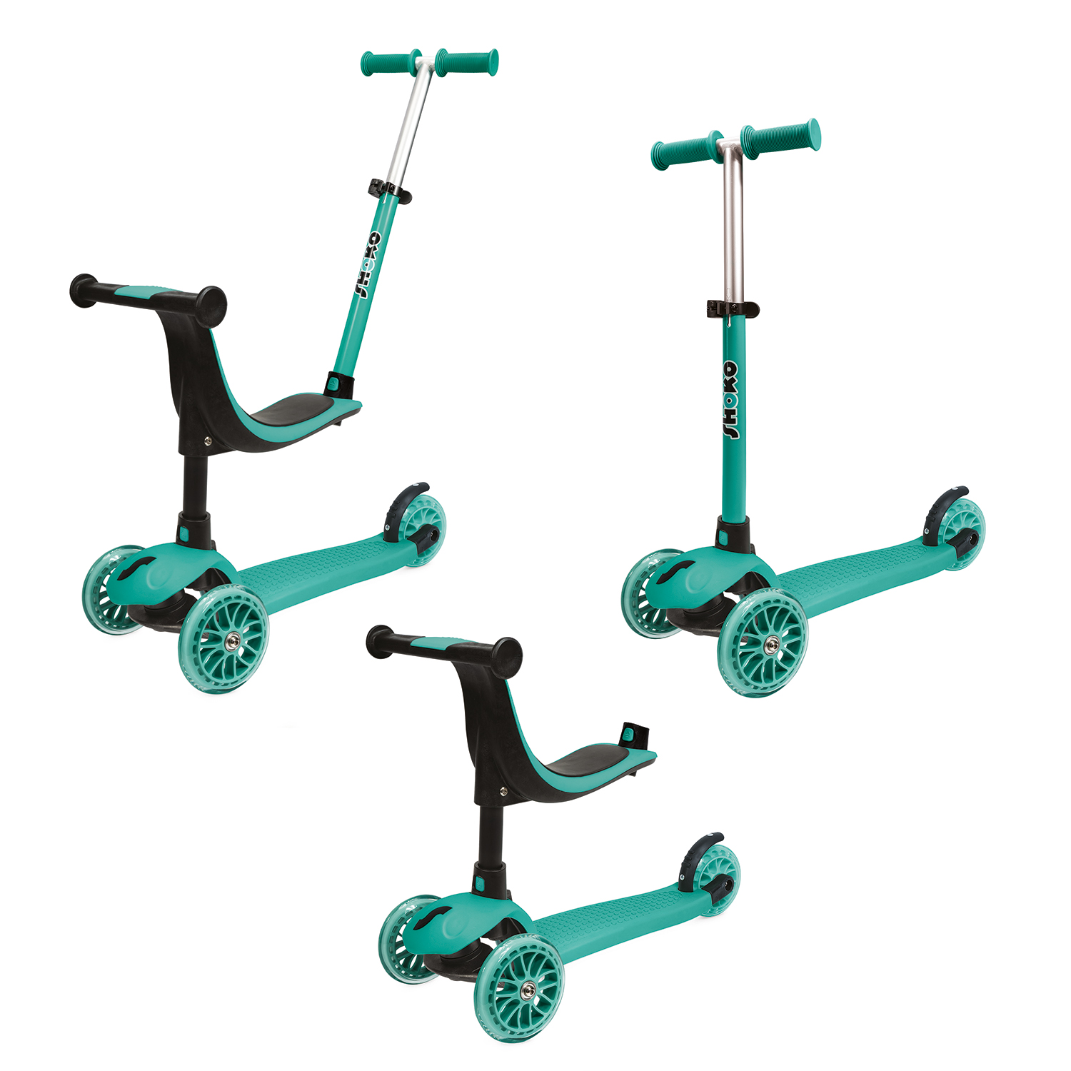 Shοko Scooter Premium 3 In 1 Tropical Mist Για 12+ Μηνών