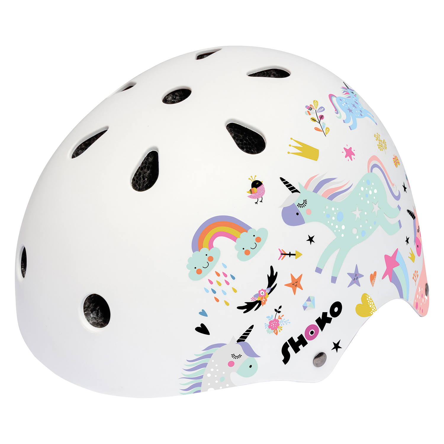 Shoko Παιδικό Κράνος Με Φως Unicorn Sparkle