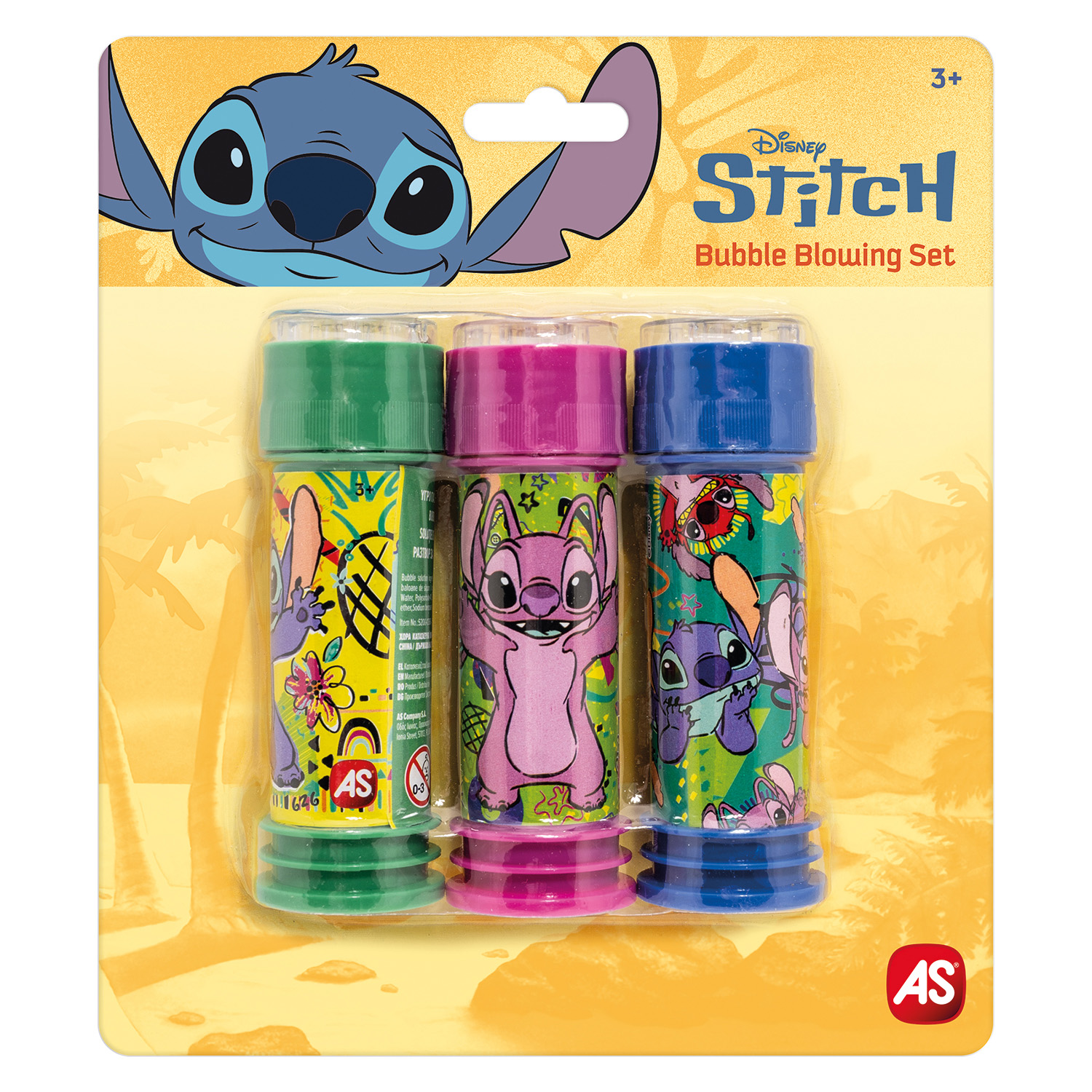 AS Σαπουνόφουσκες Stitch για 3+ ετών
