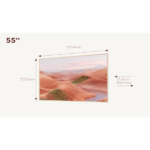 TCL 55A300W NXTVISION QLED TV with Google TV and Private art museum gallery (2024) - Image 4