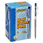 Στυλό Διάφανο Κλιπ Ballpoint Μπλε 0,8mm  JustNote 80287 - Image 2