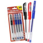 Στυλό gel σετ 5 Χρώματα 0,5mm  JustNote 80902
