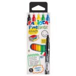 Μαρκαδόροι Carioca Fineliner Study 0,5mm σετ=5 Χρώματα  Carioca 44102