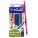 Ξυλομπογιές Pelikan σετ=12 Χρώματα  JustNote 80912