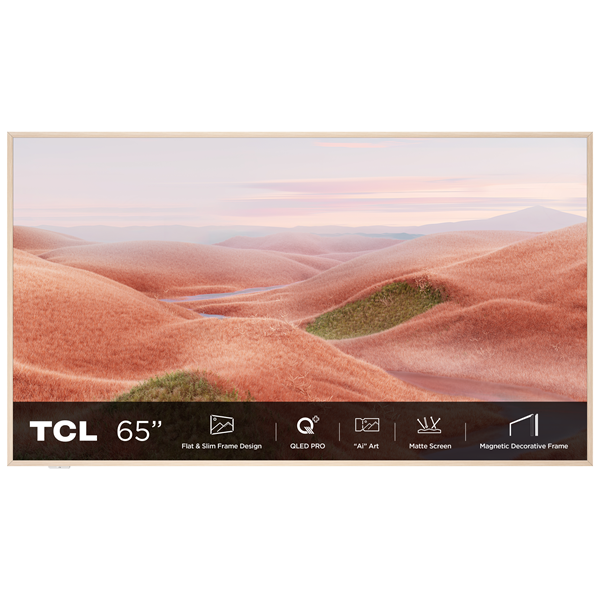 65a300w TCL 65A300W NXTVISION QLED TV with Google TV and Private art museum gallery (2024) - Image 1