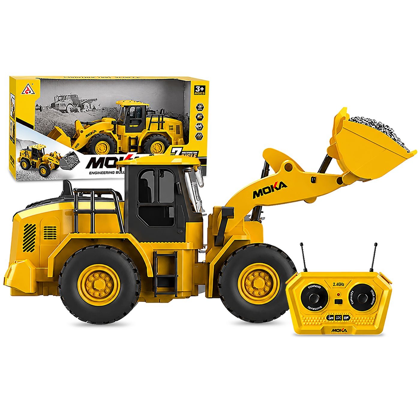 68-910 Τηλεκατευθυνόμενο Εκσκαφέας 2,4 Ghz 40x20x15cm ToyMarkt 88930 - Image 1