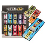 Αυτοκινητάκια Μεταλλικά Free Wheels 10τεμ 17x17cm ToyMarkt 902393