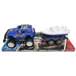 Τζιπ με Βάρκα  Friction & Free Wheel 39x12,5x12cm ToyMarkt 902397 - Image 2