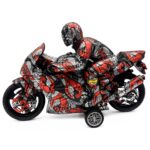 Μότο με Αναβάτη Friction 40x27x15cm ToyMarkt 902400 - Image 2