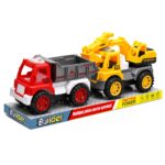 Σετ 2 Δομικά Οχήματα Friction 32x14x9cm ToyMarkt 902405 - Image 2