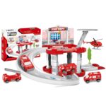 Πάρκινγκ Πυροσβεστική σετ=16τεμ 25x20x4,5cm ToyMarkt 913754