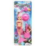 Γοργόνα Σετ=4 τεμ 30,5x12cm ToyMarkt 922132