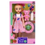 Κούκλα Cute Doll 34x20x6cm ToyMarkt 922138