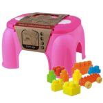 Tουβλάκια σε Σκαμπό 20 τεμ 33x27x19cm ToyMarkt 95465