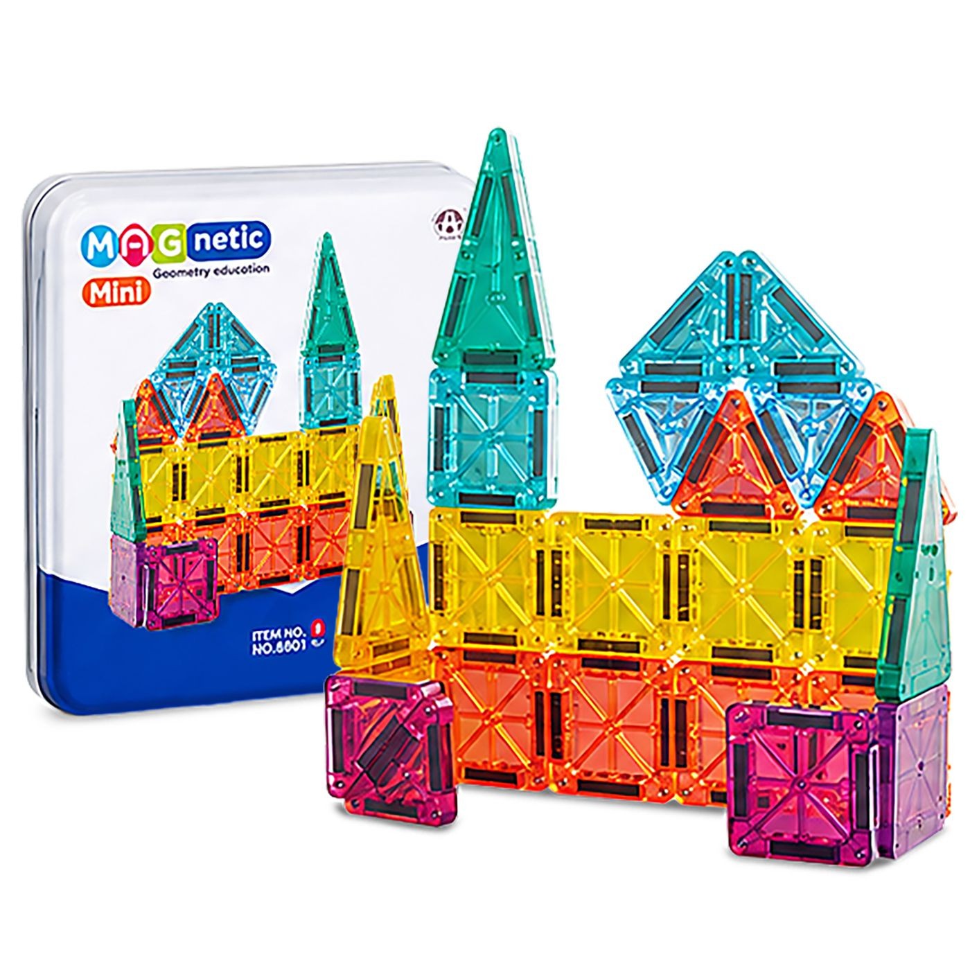 75-456 Tουβλάκια Μαγνητικά 24τεμ. 3+ Ετών 14x14cm ToyMarkt 95476 - Image 1