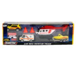 Teamsterz Οχήματα Διάσωσης Αέρος και Θαλάσσης Die Cast με Αξεσουάρ Για 3+ Χρονών - Image 4
