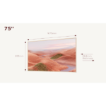 TCL 75A300W NXTVISION QLED TV with Google TV and Private art museum gallery (2024) - Image 4