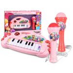 Αρμόνιο με Μικρόφωνο mp3 & φως 41x5,5x27cm ToyMarkt 96192