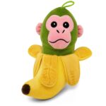 Λούτρινο Μαϊμού με Μπανάνα 22cm ToyMarkt 99564