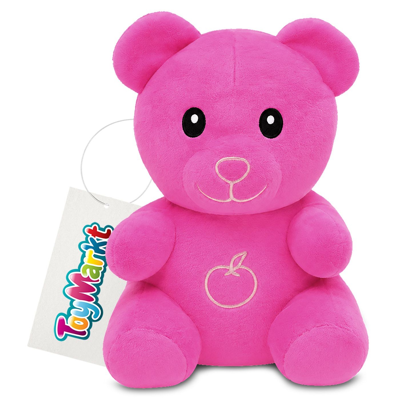 79-549 Λούτρινο Αρκουδάκι ροζ 20cm ToyMarkt 99569 - Image 1