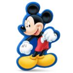 Μαξιλάρι Βελουτέ Διακοσμητικό 3D Mickey 15cm Disney