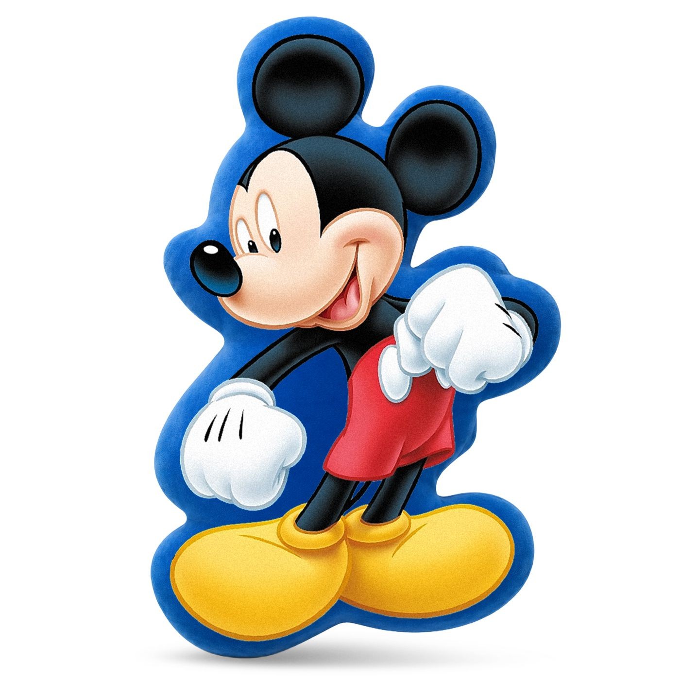 79-557 Μαξιλάρι Βελουτέ Διακοσμητικό 3D Mickey 15cm Disney - Image 1