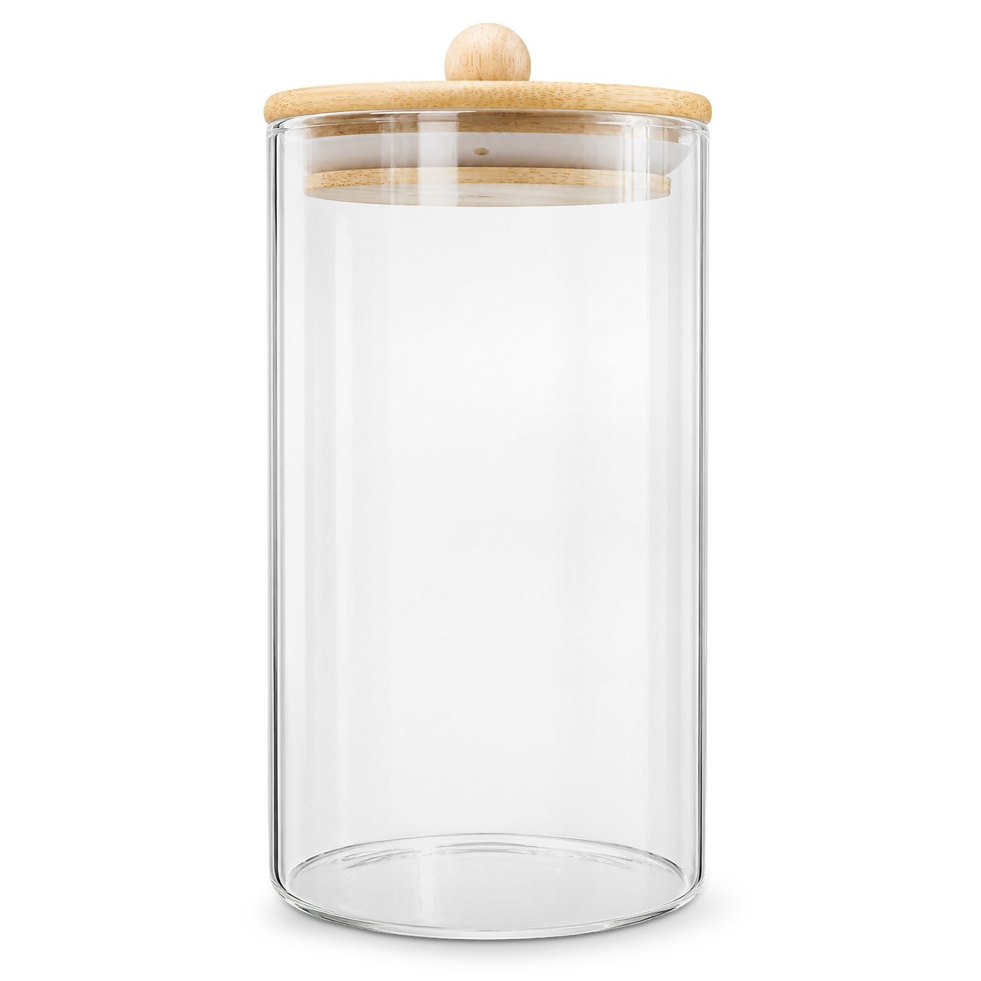 80-2194 Βάζο Γυαλί Borosilicate για Καφέ, Ζάχαρη 15x10cm 750ml Homie 1002214 - Image 1
