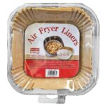 Φορμάκια Airfryer από Αντικολλητικό Χαρτί σετ=50τεμ 16x16x4,5cm Homie 1002222