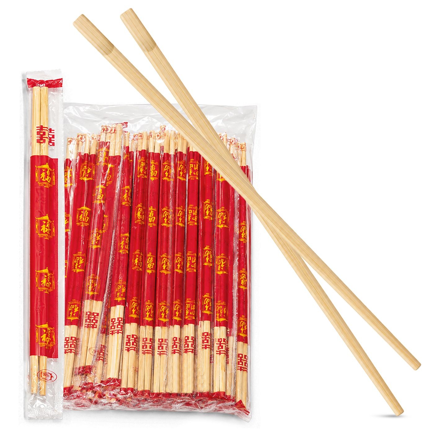 80-2203 Chopsticks Φαγητού Bamboo Ζευγάρι Homie 1002223 - Image 1