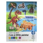 Σετ Ζωγραφικής με Βιβλίο Χρωματισμού 32x20cm JustNote 104389 - Image 2
